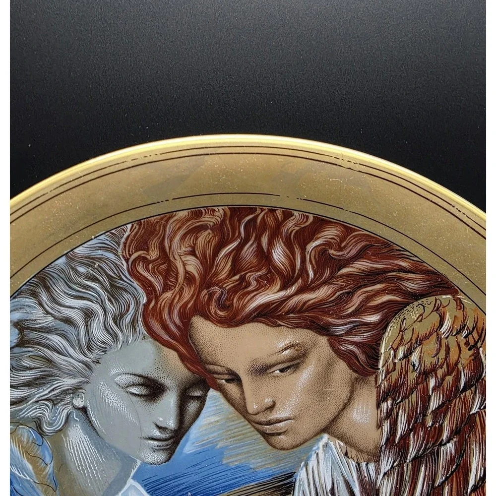 Villeroy & Boch Die Engel Die Weihnachtsgeschte Ernst Bruzek Cabinet Plate 12